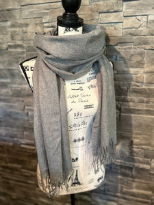 FOULARD FRAAS "MID GREY" (625199)