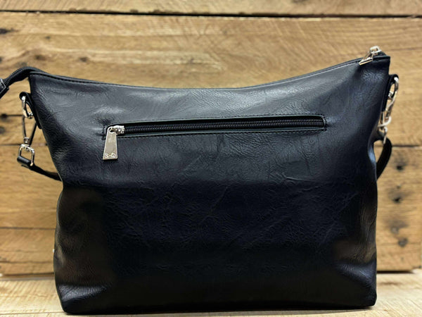 SAC À BANDOULIÈRE S-Q "CALLIE" BLACK