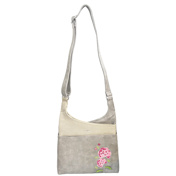 SAC À MAIN ESPE  "PEONY" GREY