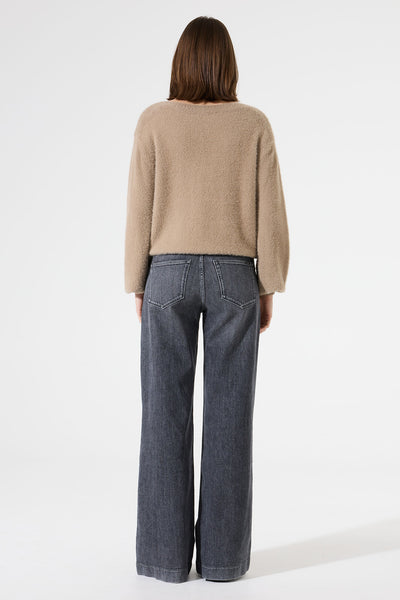 CHANDAIL GARCIA "DOUCEUR" TAUPE (Z0054)