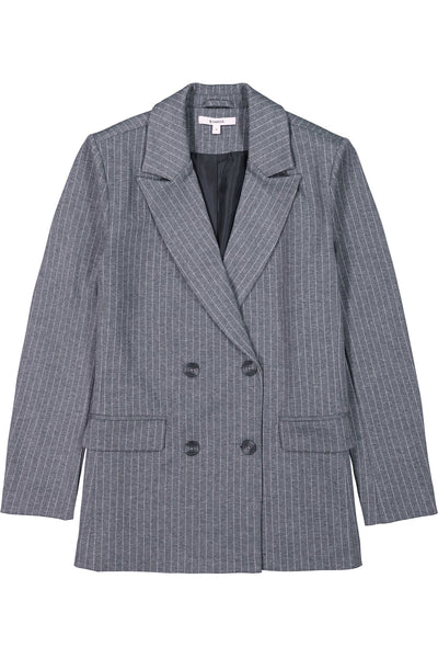 VESTON GARCIA "RAYURES" ANTHRACITE MELANGE (I50296)