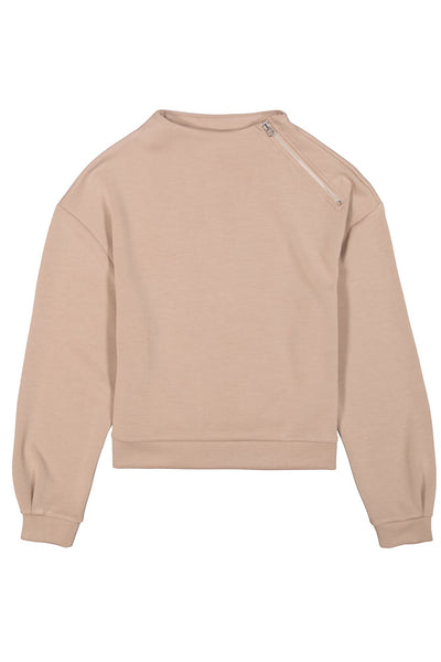 CHANDAIL GARCIA "ZIP" TAUPE (I50266)