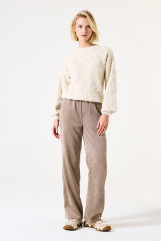 PANTALON GARCIA "CORDUROY" TAUPE (I50310)