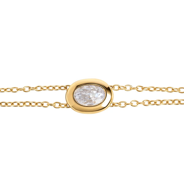 BRACELET MIA "CLEMENCE" DORÉ