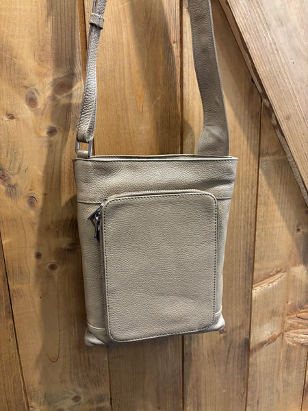 SAC BANDOULIÈRE NAPPA "PHOEBE" CAMEL