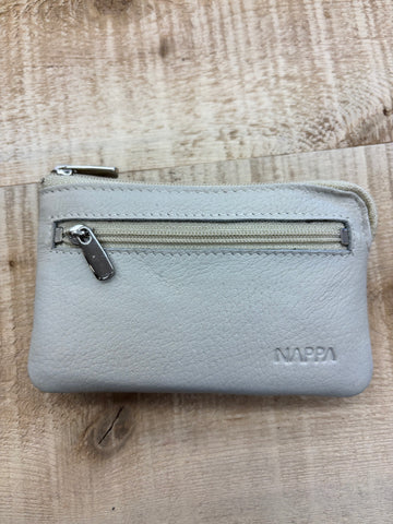 PORTE-MONNAIE NAPPA "BRENDA" SABLE