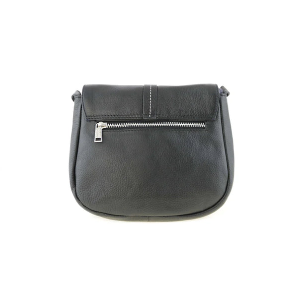 SAC BANDOULIÈRE NAPPA "LUANA" BLACK