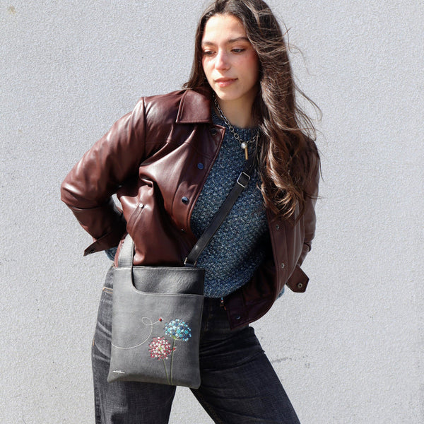 SAC À MAIN ESPE  "SOPHIE CROSSBODY" GREY