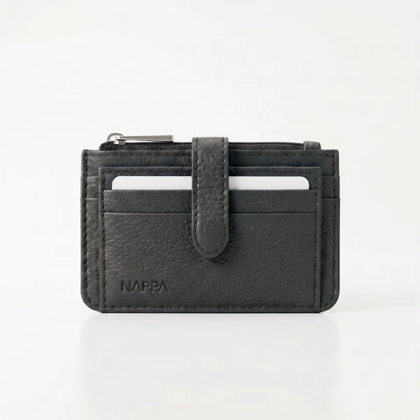 PORTE-MONNAIE NAPPA "IVY" NOIR