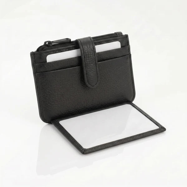 PORTE-MONNAIE NAPPA "IVY" NOIR