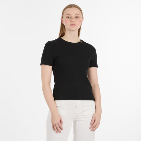 T-SHIRT RAGWEAR "JANELLE" BLACK