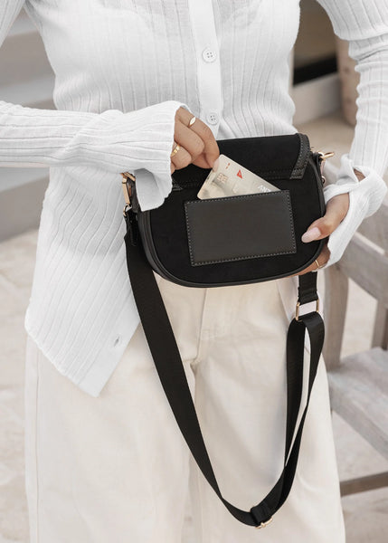 SAC À MAIN LOUENHIDE "JADE" BLACK