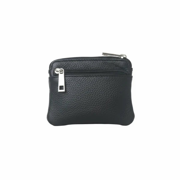 PORTE-MONNAIE NAPPA "KRIS" BLACK