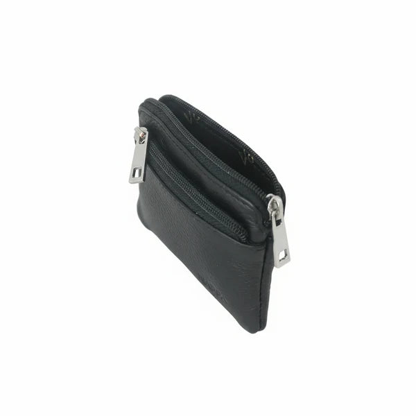 PORTE-MONNAIE NAPPA "KRIS" BLACK