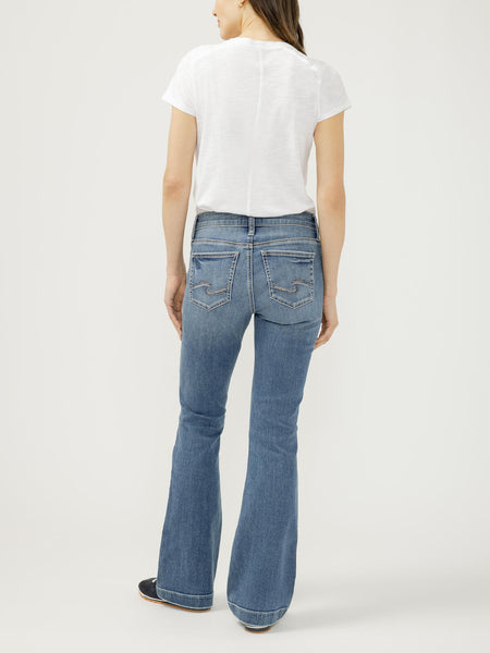 JEANS SILVER 31 POUCES "ELYSE BOOTCUT" SATM ( 330)