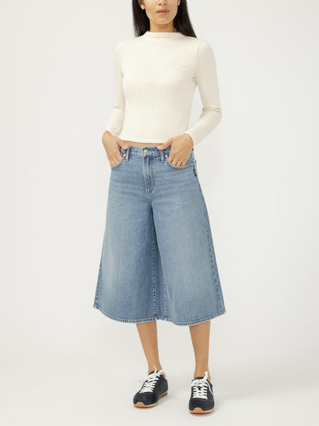 JEANS SILVER "ULTRA WIDE LEG CULOTTE" NEWPORT 278