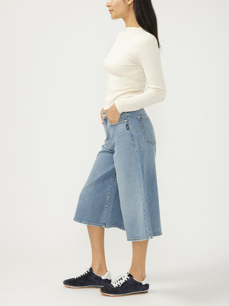 JEANS SILVER "ULTRA WIDE LEG CULOTTE" NEWPORT 278