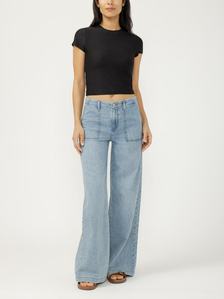 JEANS SILVER 31 POUCES "KNIT FLEX" CRICKETS 201