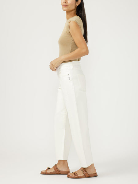 JEANS SILVER "SLIM BARREL" ECRU 662