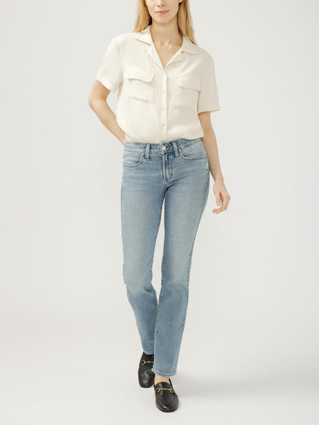 JEANS SILVER 31 POUCES "SUKI STRAIGHT" HOMECOMING 299