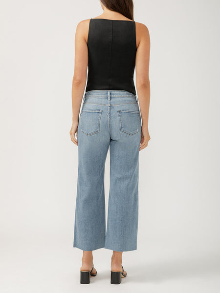 JEANS SILVER "SUKI WIDE ANKLE" INDIGO 263