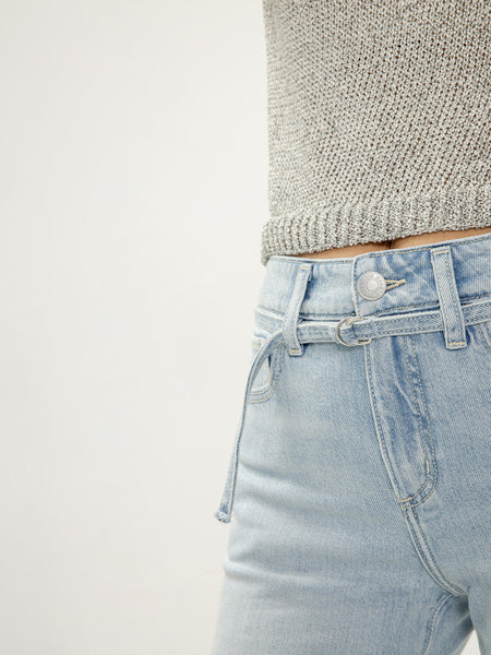 JEANS SILVER 33 POUCES "AVERY TROUSER" SYCAMORE COVE 198
