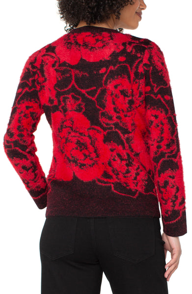 CHANDAIL TRICOT LIVERPOOL "FLORAL" BLACK & RED (LM8D52SK32)