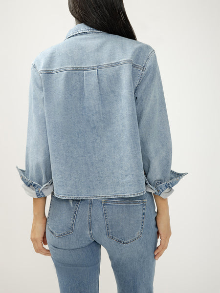 VESTE JEANS SILVER "KNIT" CRICKETS 201
