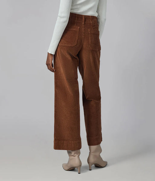PANTALON LOLA JEANS "COLETTE CORDUROY" BLAZED BROWN