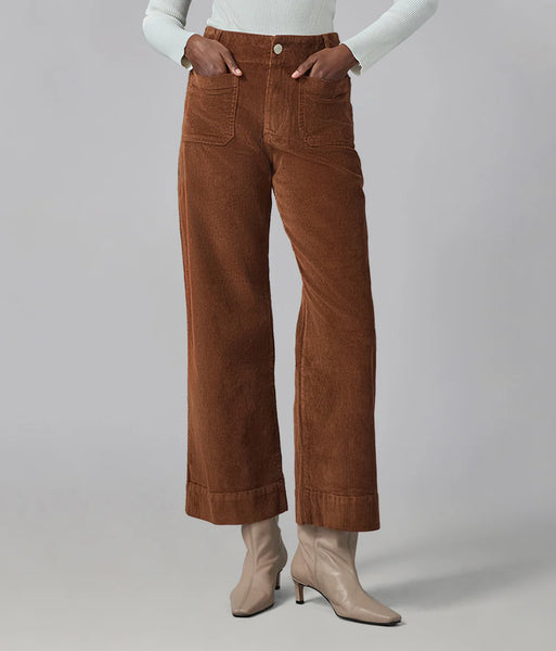 PANTALON LOLA JEANS "COLETTE CORDUROY" BLAZED BROWN