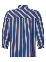 BLOUSE BRANDTEX "STRIPE" MARITIME BLUE (219134)