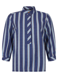 BLOUSE BRANDTEX "STRIPE" MARITIME BLUE (219134)