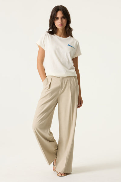 T-SHIRT GARCIA "AMORE" OFF WHITE (O260001)