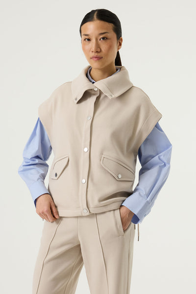 VESTE GARCIA "STRUCTURE" ROCK BEIGE (O260095)