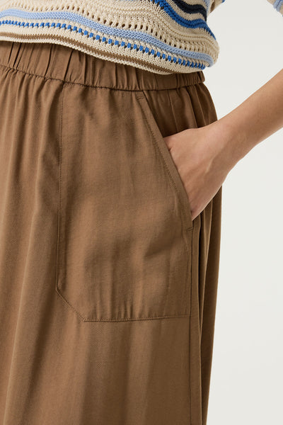 JUPE GARCIA "WIDE" SOFT TAUPE (O260122)