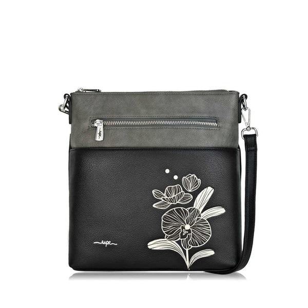 SAC À MAIN ESPE  "ORCHID CROSSBODY" BLACK