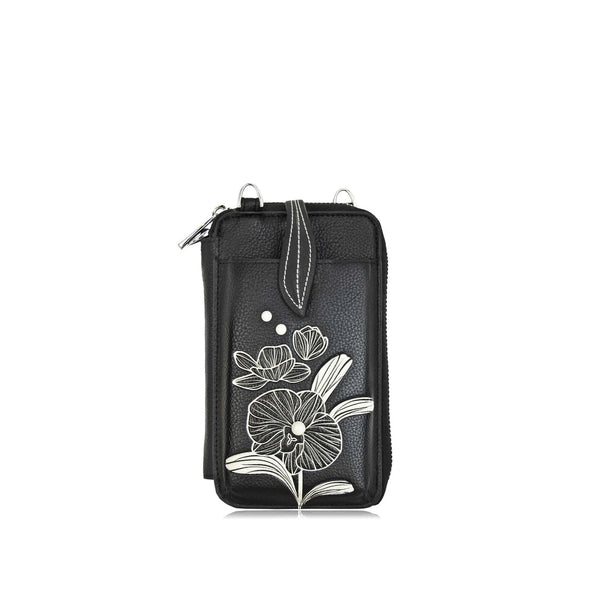 MINI SAC ESPE "ORCHID SMARTPHONE" WINE