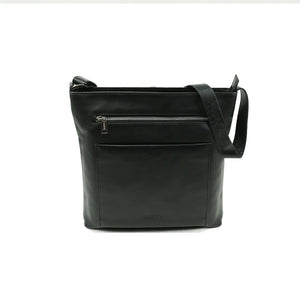 SAC BANDOULIÈRE NAPPA "PALLAVI" BLACK