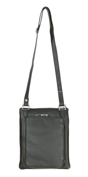 SAC BANDOULIÈRE NAPPA "PENNY" BLACK