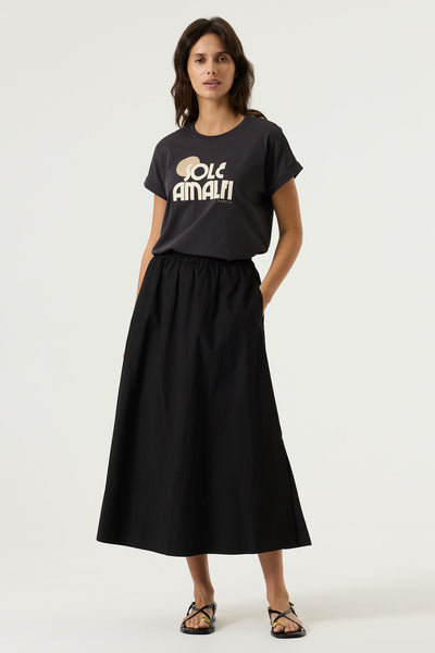 T-SHIRT GARCIA "ANTHRACITE" (Q260001)