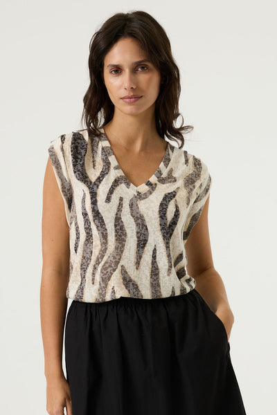 T-SHIRT GARCIA "TURTLEDOVE" (Q260012)