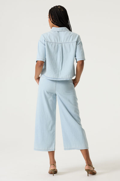 PANTALON GARCIA "MORNING BLUE" (Q260112)