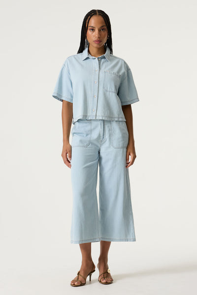 PANTALON GARCIA "MORNING BLUE" (Q260112)