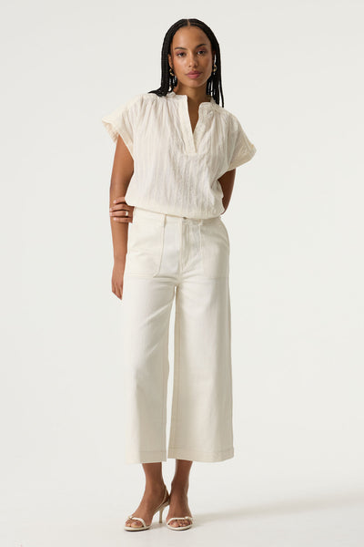 PANTALON GARCIA "ECRU" (Q260115)