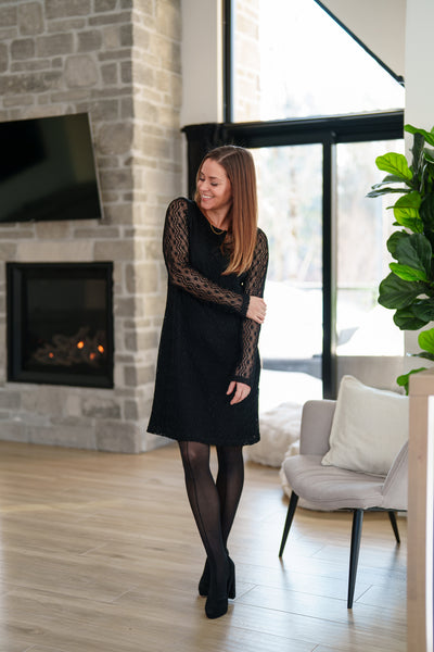 ROBE RIEN NE SE PERD "STE-MARGUERITE" DENTELLE NOIRE