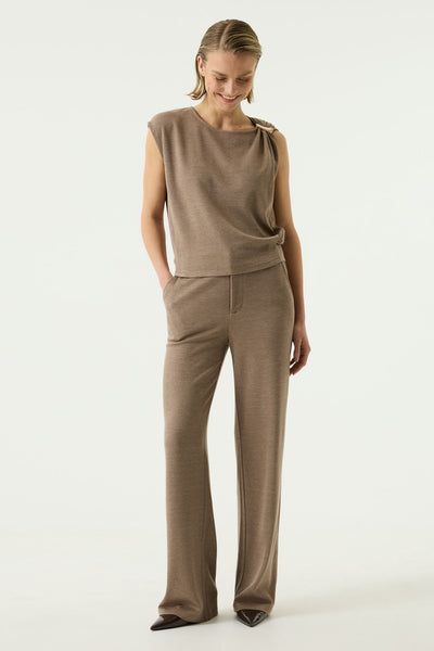 PANTALON GARCIA "SOFT BROWN" (S260110)