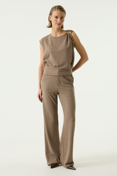 PANTALON GARCIA "SOFT BROWN" (S260110)