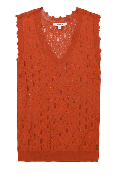 CAMISOLE GARCIA "AJOURÉE" PICANTE (40221)