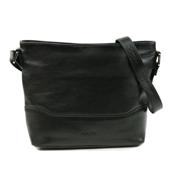 SAC BANDOULIÈRE NAPPA "SIMI" NOIR