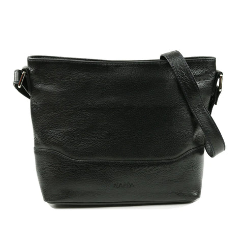 SAC BANDOULIÈRE NAPPA "SIMI" NOIR